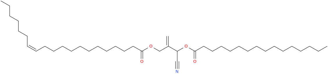 2 [cyano [hexadecanoyl]oxymethyl]prop 2 enyl eicos 13z enoate
